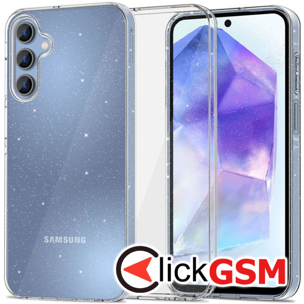 Techsuit - SparkleSkin Series - Samsung Galaxy A55 5G - Clear