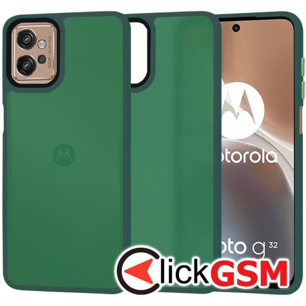 Techsuit - HaloFrost Series - Motorola Moto G32 - Midnight Green