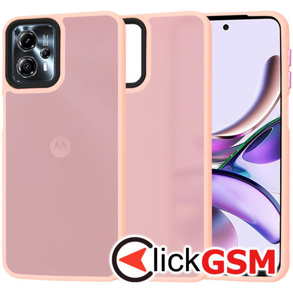 Techsuit - HaloFrost Series - Motorola Moto G13 / G23 - Pink
