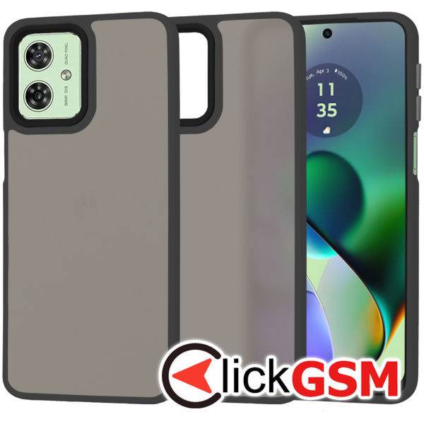 Techsuit - HaloFrost Series - Motorola Moto G54 - Black