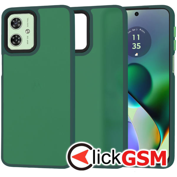 Techsuit - HaloFrost Series - Motorola Moto G54 - Midnight Green