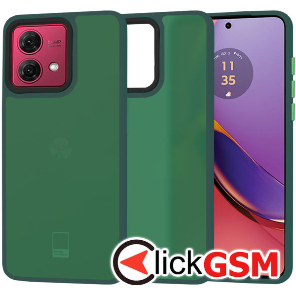 Techsuit - HaloFrost Series - Motorola Moto G84 - Midnight Green