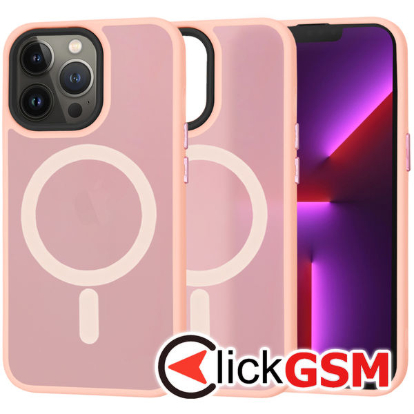 Techsuit - HaloFrost MagSafe Series - iPhone 13 Pro - Pink