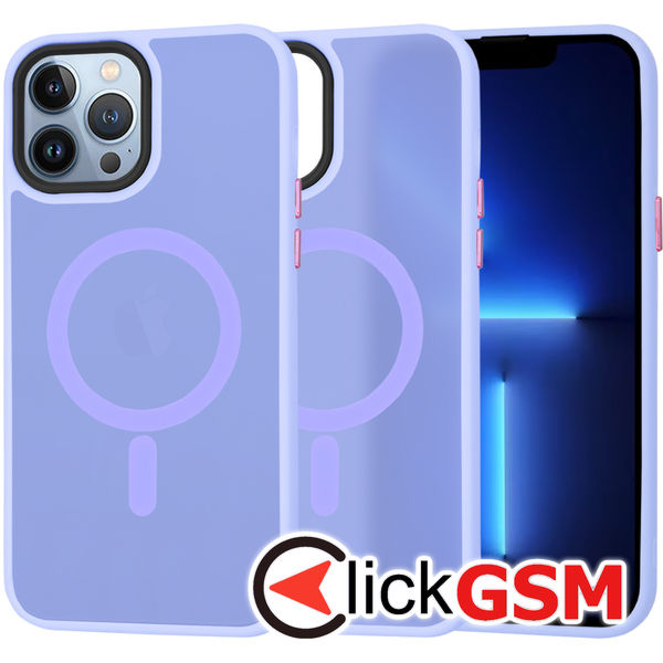 Techsuit - HaloFrost MagSafe Series - iPhone 13 Pro Max - Light Purple