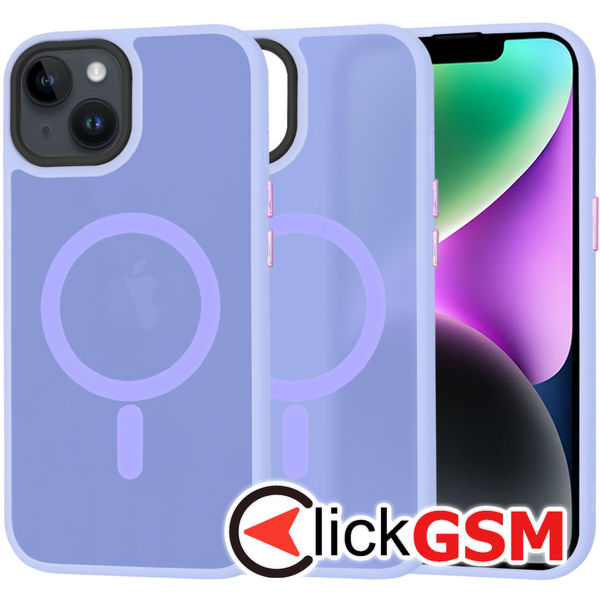 Techsuit - HaloFrost MagSafe Series - iPhone 14 - Light Purple