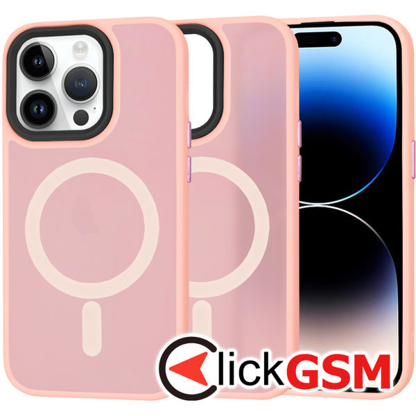 Techsuit - HaloFrost MagSafe Series - iPhone 14 Pro - Pink