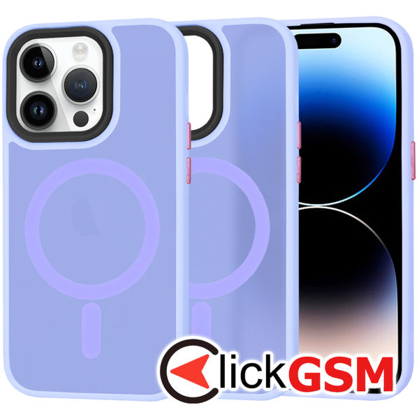 Techsuit - HaloFrost MagSafe Series - iPhone 14 Pro - Light Purple