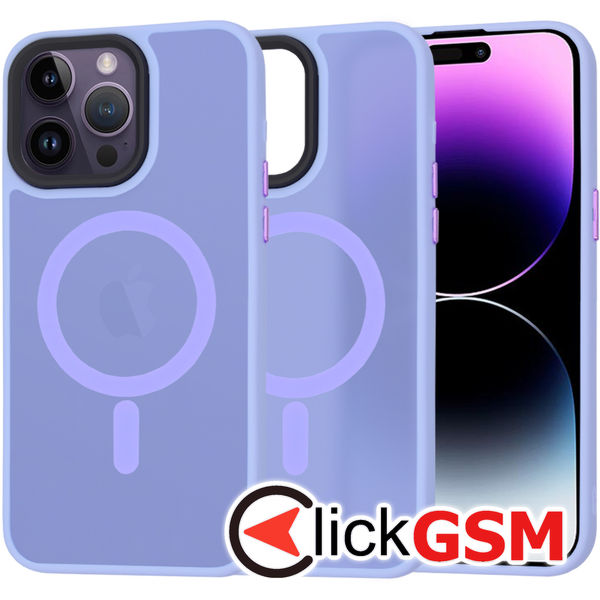 Techsuit - HaloFrost MagSafe Series - iPhone 14 Pro Max - Light Purple