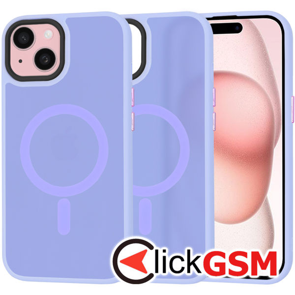 Techsuit - HaloFrost MagSafe Series - iPhone 15 - Light Purple