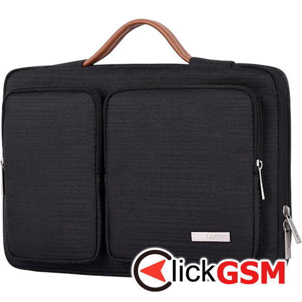 CanvasArtisan - Laptop Handbag (K28-22) - for 15 - 16 inch Devices - Black