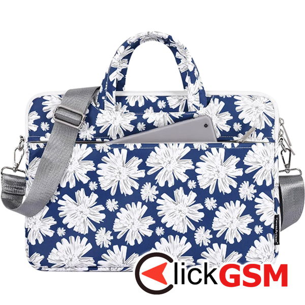 CanvasArtisan - Laptop Briefcase (H34-C22) - for 13 - 14 inch Devices - Blue