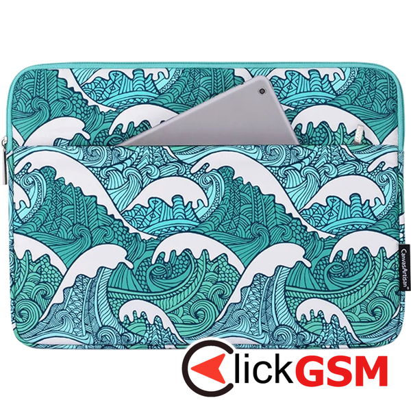 CanvasArtisan - Tablet Sleeve (H3-14) - for 12 - 13 inch Devices - Green