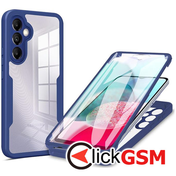 Techsuit - ColorVerse 360 Series + Screen Protector - Samsung Galaxy A14 4G / A14 5G - Blue