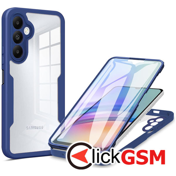 Techsuit - ColorVerse 360 Series + Screen Protector - Samsung Galaxy A25 5G - Blue
