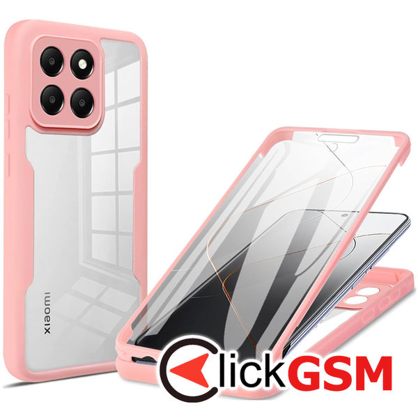 Techsuit - ColorVerse 360 Series + Screen Protector - Xiaomi 14 - Pink