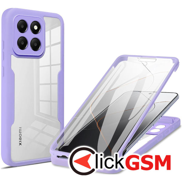 Techsuit - ColorVerse 360 Series + Screen Protector - Xiaomi 14 - Purple