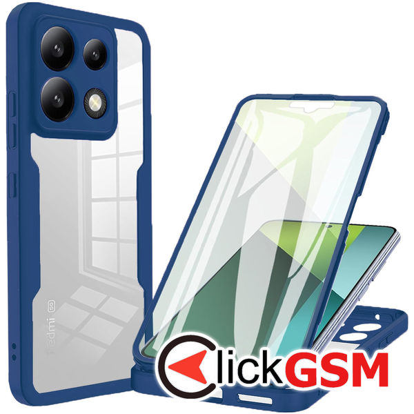 Techsuit - ColorVerse 360 Series + Screen Protector - Xiaomi Redmi Note 13 Pro 5G / Poco X6 - Blue