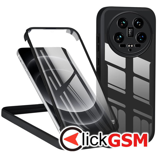 Techsuit - ColorVerse 360 Series + Screen Protector - Xiaomi 14 Ultra - Black