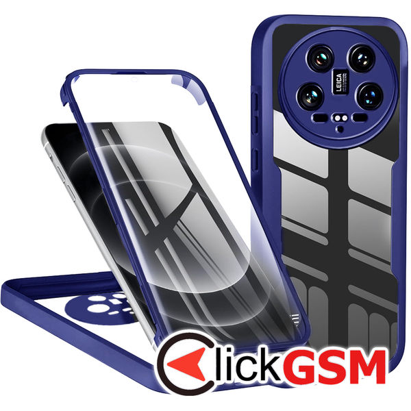 Techsuit - ColorVerse 360 Series + Screen Protector - Xiaomi 14 Ultra - Blue