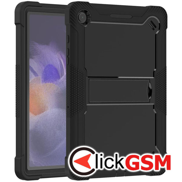 Techsuit - Rugged TabShell + Screen Protector - Samsung Galaxy Tab A9 Plus - Black