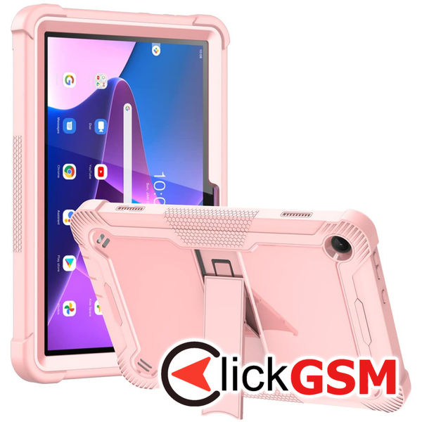 Techsuit - Rugged TabShell + Screen Protector - Lenovo Tab M10 3rd Gen (TB328FU/TB328XU) - Rose Gold