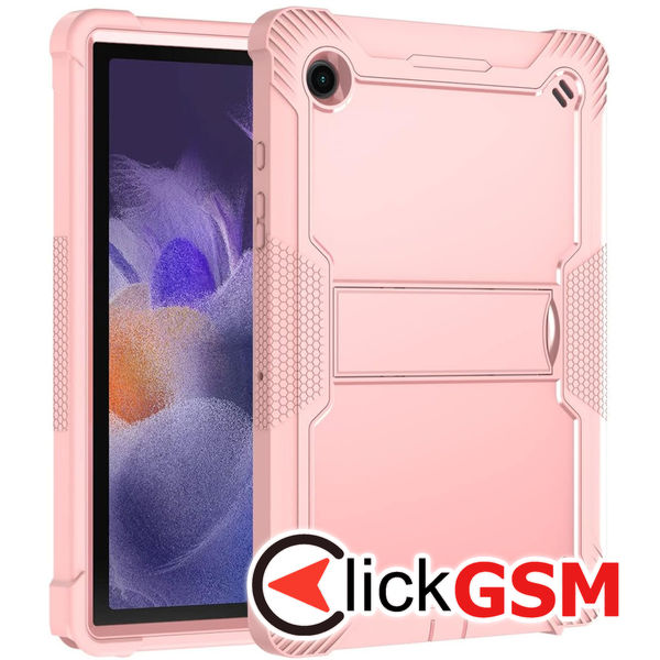 Techsuit - Rugged TabShell + Screen Protector - Samsung Galaxy Tab A8 10.5 (2021) - Rose Gold