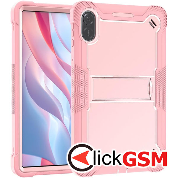 Techsuit - Rugged TabShell + Screen Protector - Honor Pad X9 / X8 Pro - Rose Gold