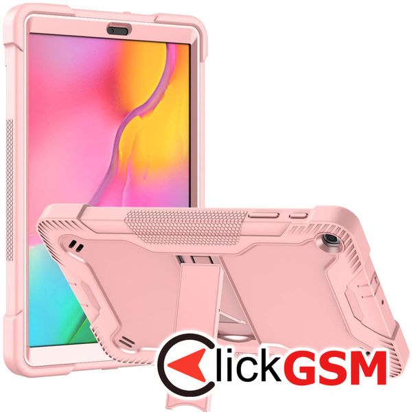 Techsuit - Rugged TabShell + Screen Protector - Samsung Galaxy Tab A 10.1 2019 T510/T515 - Rose Gold