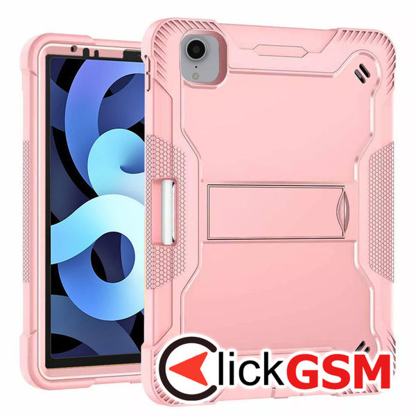 Techsuit - Rugged TabShell + Screen Protector - iPad Air 4 (2020)/Air 5 (2022)/iPad Pro 11 (2018/2020/2021/2022) - Rose Gold