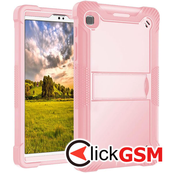Techsuit - Rugged TabShell + Screen Protector - Samsung Galaxy Tab A7 10.4 (2020 / 2022) - Rose Gold