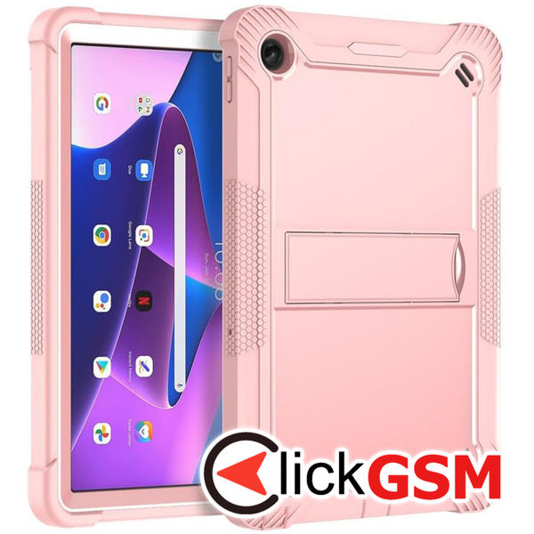 Techsuit - Rugged TabShell + Screen Protector - Lenovo Tab M10 Plus 3rd Gen (TB-125F/TB-128F) - Rose Gold
