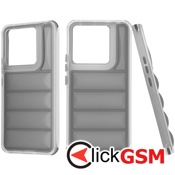 Techsuit - Wave Shield - Xiaomi Redmi Note 13 Pro 5G / Poco X6 - Black