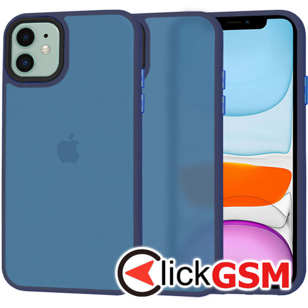 Techsuit - HaloFrost Series - iPhone 11 - Deep Blue