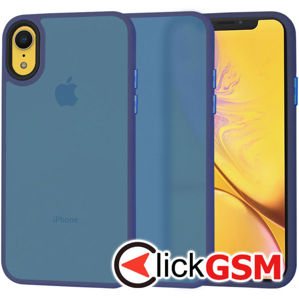 Techsuit - HaloFrost Series - iPhone XR - Deep Blue