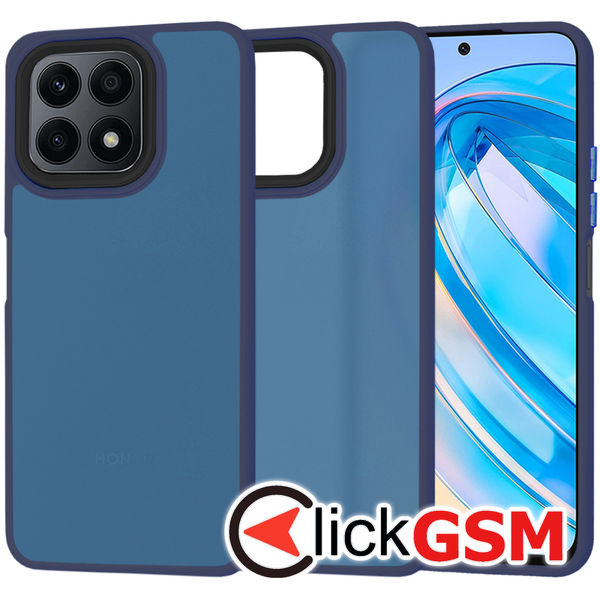 Techsuit - HaloFrost Series - Honor X8a - Deep Blue