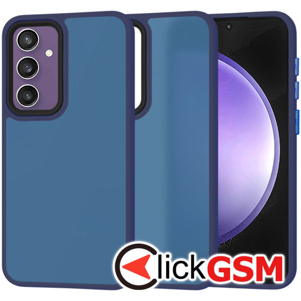 Techsuit - HaloFrost Series - Samsung Galaxy S23 FE - Deep Blue