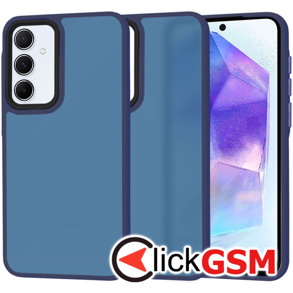 Techsuit - HaloFrost Series - Samsung Galaxy A55 5G - Deep Blue