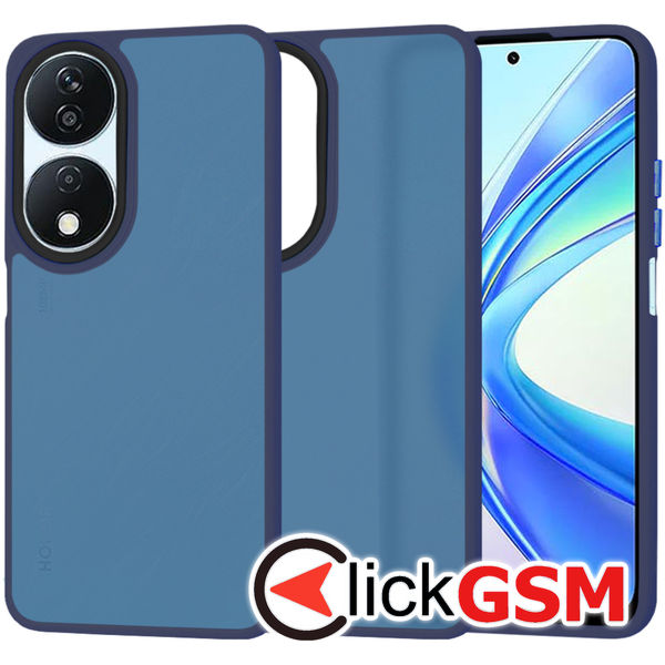 Techsuit - HaloFrost Series - Honor X7b / X7b 5G / 90 SMART - Deep Blue