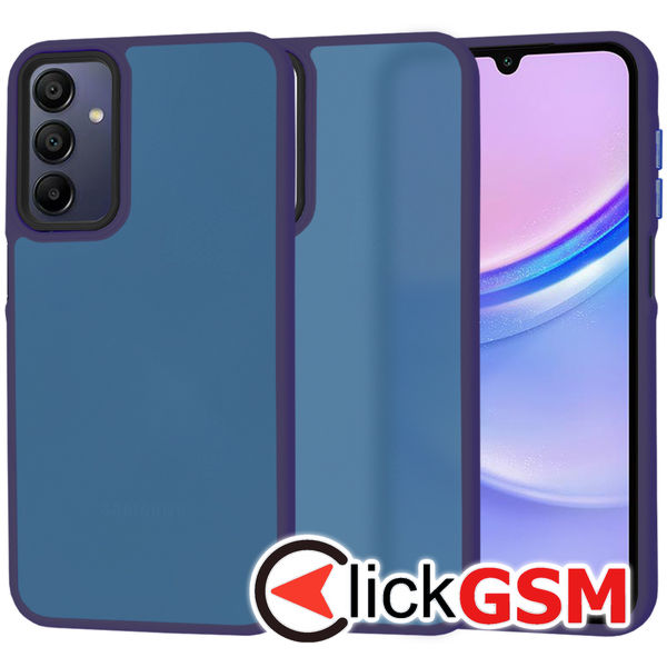 Techsuit - HaloFrost Series - Samsung Galaxy A15 4G / A15 5G - Deep Blue