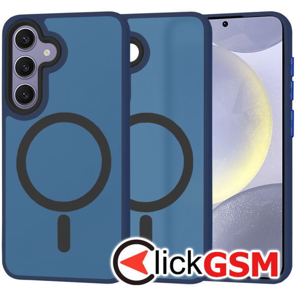 Techsuit - HaloFrost MagSafe Series - Samsung Galaxy S24+ - Deep Blue