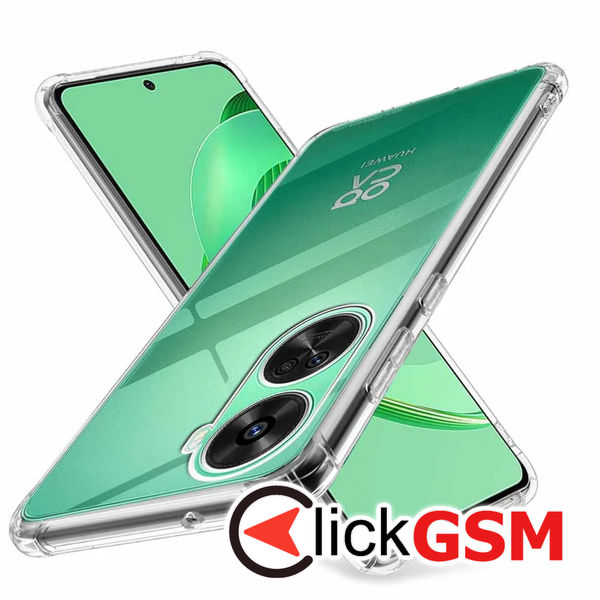Techsuit - Shockproof Clear Silicone - Huawei nova 11 SE / 12 SE - Clear