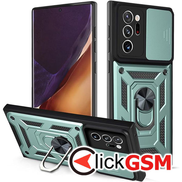 Techsuit - CamShield Series - Samsung Galaxy Note 20 Ultra / Note 20 Ultra 5G - Green