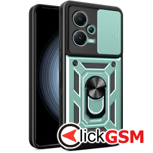 Techsuit - CamShield Series - Xiaomi Redmi Note 12 5G / Poco X5 - Green