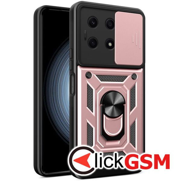 Techsuit - CamShield Series - Honor X8a - Rose Gold