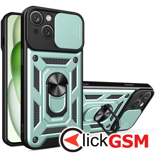 Techsuit - CamShield Series - iPhone 15 Plus - Green