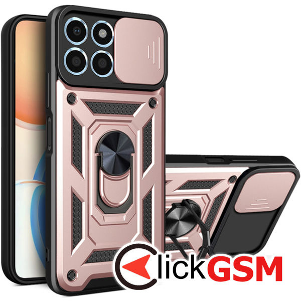 Techsuit - CamShield Series - Honor X6a - Rose Gold