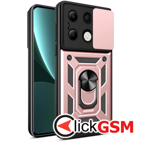 Techsuit - CamShield Series - Xiaomi Redmi Note 13 4G - Rose Gold
