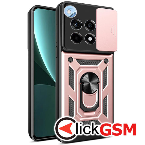 Techsuit - CamShield Series - OnePlus 12R - Rose Gold
