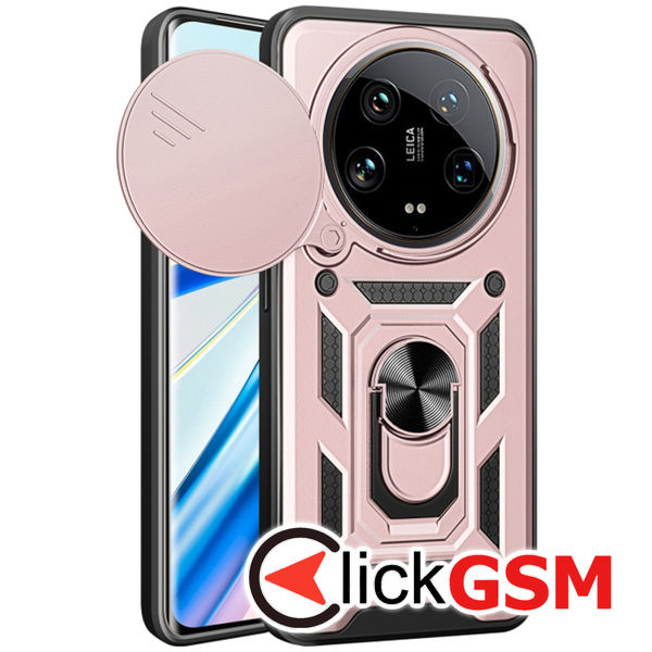 Techsuit - CamShield Series - Xiaomi 14 Ultra - Rose Gold