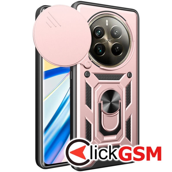 Techsuit - CamShield Series - Realme 12 Pro / 12 Pro+ - Rose Gold